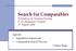 Search for Comparables Workshop on Transfer Pricing ICAI, Bangalore Chapter, 19 August 2006
