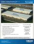 For Lease. College Crossing Business Park - J. Brand New Industrial Building for Lease. For more information: