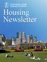 Newslette r Housing Newsletter