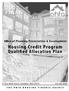 2007 Housing Credit Qualified Allocation Plan Ohio Housing Finance Agency FINAL - September 27, 2006 TABLE OF CONTENTS