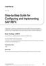 Step-by-Step Guide for Configuring and Implementing SAP REFX
