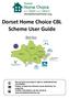 Dorset Home Choice CBL Scheme User Guide