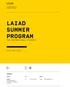 LAIAD SUMMER PROGRAM FOR INTERNATIONAL STUDENTS MAKING ORDER VISIBLE CONTACT. Los Angeles Institute of Architecture & Design. Adress. Tel.