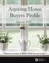 Aspiring Home Buyers Profile