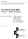 The Minneapolis Plan Volume 1 Policy Document