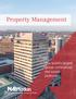 Property Management. The world s largest global commercial real estate platform. Commercial Real Estate Services, Worldwide R