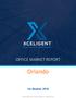 OFFICE MARKET REPORT. Orlando. 1st Quarter Q1 Market Trends 2016 by Xceligent, Inc. All Rights Reserved