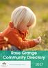 Rose Grange Community Directory