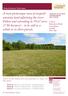 Land at Brandeston Road Cretingham Suffolk IP13 7BP. Land to be sold freehold with vacant possession as a whole or in three parcels.