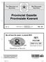 Provincial Gazette Provinsiale Koerant
