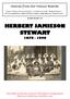 Booklet Number 119 HERBERT JAMIESON STEWART
