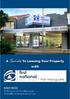 A Guide To Leasing Your Property with Horton St, Port Macquarie