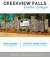 CREEKVIEW FALLS. Canton, Georgia. ESTATE HOME SITES Ranch & Master on Main Plans Available. NEW HOMES From the $600s
