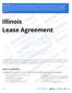 Illinois Lease Agreement