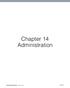 Chapter 14 Administration