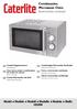 Combination Microwave Oven Instruction manual