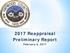 2017 Reappraisal Preliminary Report. February 6, 2017