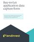 Buy-to-Let application data capture form