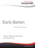 Earls Barton. Rural Housing Survey. Authors: A Miles & S Butterworth Date: October 2012
