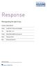Response. Reinvigorating the right to buy. Contact: Adam Barnett. Investment Policy and Strategy. Tel: