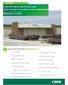 NOW AVAILABLE 91,250 SF ON 9.5 ACRE LAND INCLUSIVE OF A LARGE OUTSIDE STORAGE AREA 2204 WEST 159TH STREET MARKHAM, ILLINOIS