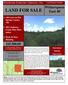 LAND FOR SALE Witherspoon