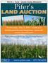/- Acres Lincoln County, Minnesota. Pifer s LAND AUCTION. Wednesday, May 2, :00 a.m.