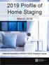 2019 Profile of Home Staging