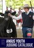 Sydney Royal Easter Feature Angus Youth Show. Angus youth Judging Catalogue