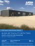8,000 SF FACILITY WITH TWO EXPLOSIVE BUNKERS 3271 FM 117, Dilley, TX FOR SALE INDUSTRIAL SPACE