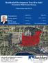 Residential Development Tract For Sale! Potential for Multi-Family Housing