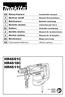 HR4501C HR4510C HR4511C. GB Rotary Hammer Instruction manual. F Marteau rotatif Manuel d instructions. D Bohrhammer Betriebsanleitung